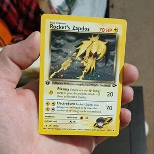 1st Edition Rocket's Zapdos